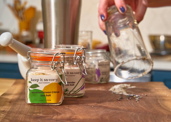 Lavender Sage Gin Fizz