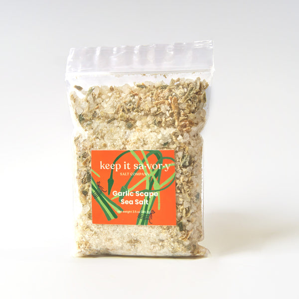 Garlic Scape Sea Salt *Award Winning*