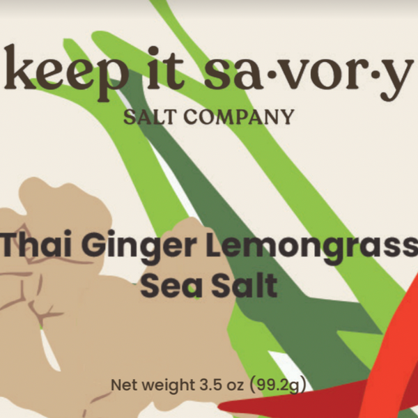 Thai Ginger Lemongrass Sea Salt