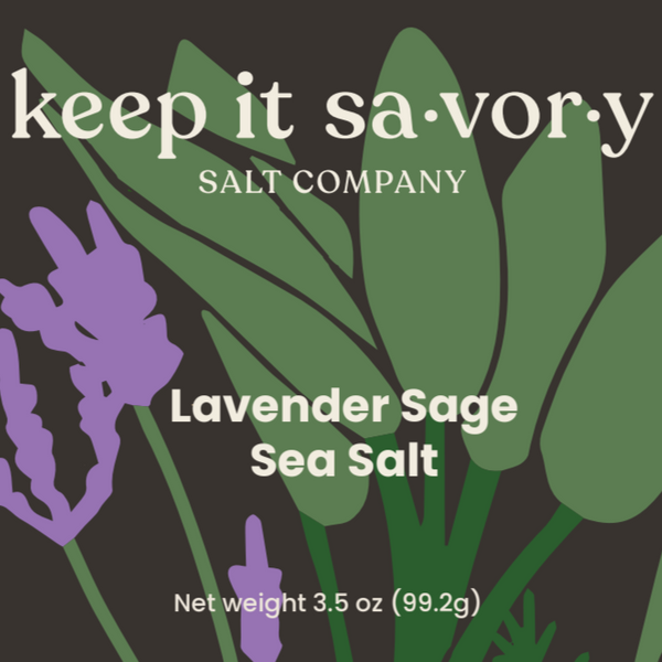 Lavender Sage Sea Salt