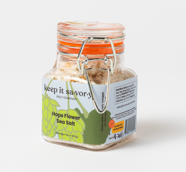 Hops Flower Sea Salt