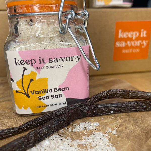 Vanilla Bean Sea Salt  *Award Winning*