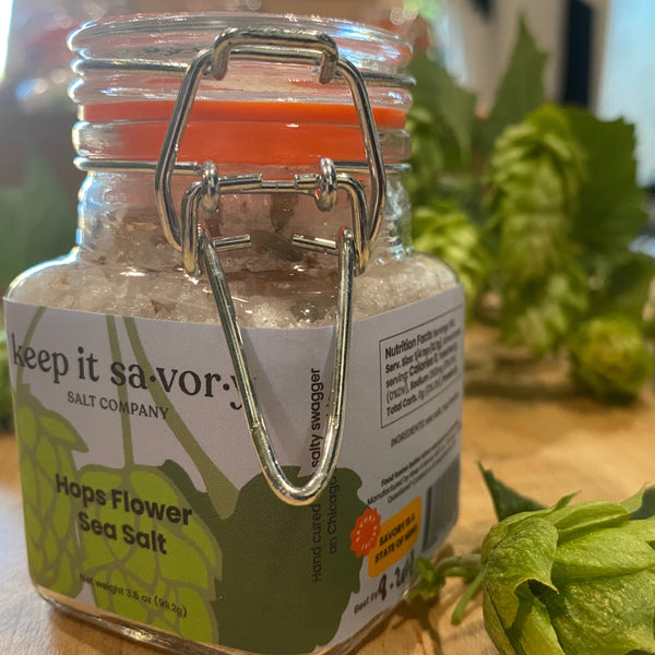 Hops Flower Sea Salt