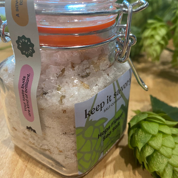 Hops Flower Sea Salt