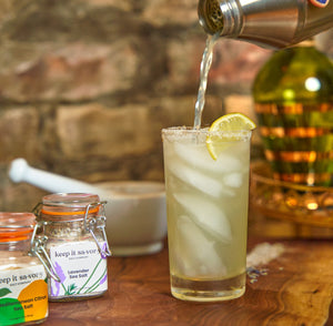 Lavender Sage Gin Fizz