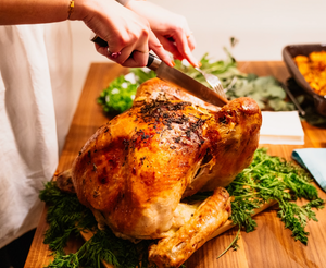 THANKSGIVING TURKEY with HOLIDAY DRY BRINE