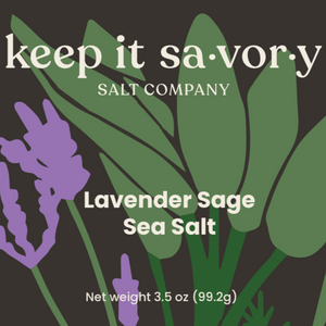 Lavender Sage Sea Salt