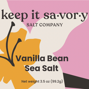 Vanilla Bean Sea Salt